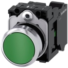 SIEMENS - SIE3SU11500AB403BA0 PULS. PIATTO VERDE MOLLA 1NA