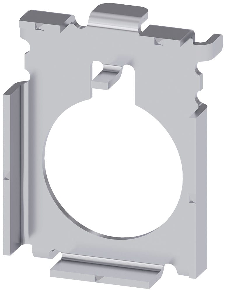 SIEMENS - SIE3SU19500KJ800AA0 Adattatore per pulsanti, selettori e indicatori con ghiera per incasso piatto, 30 mm