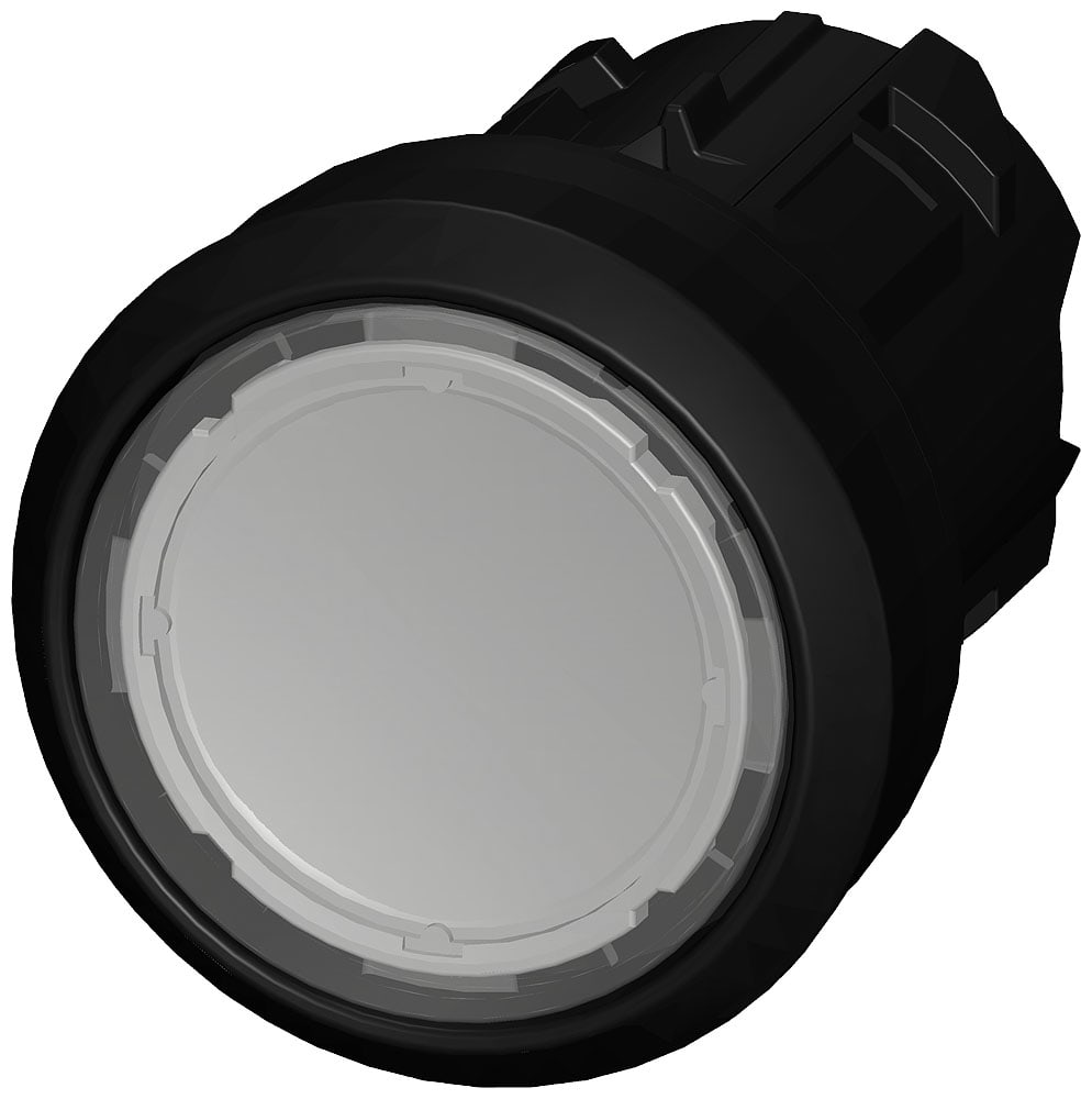 SIEMENS - SIE3SU10000AB700AA0 PULS. PIATTO TRASPARENTE