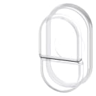 SIEMENS - SIE3SU19000DH700AA0 Cappuccio di protezione in silicone per pulsante doppio, sporgente, trasparente