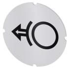 SIEMENS - SIE3SU19000AB710RJ0 INSERTO TRASP. X PULSANTE