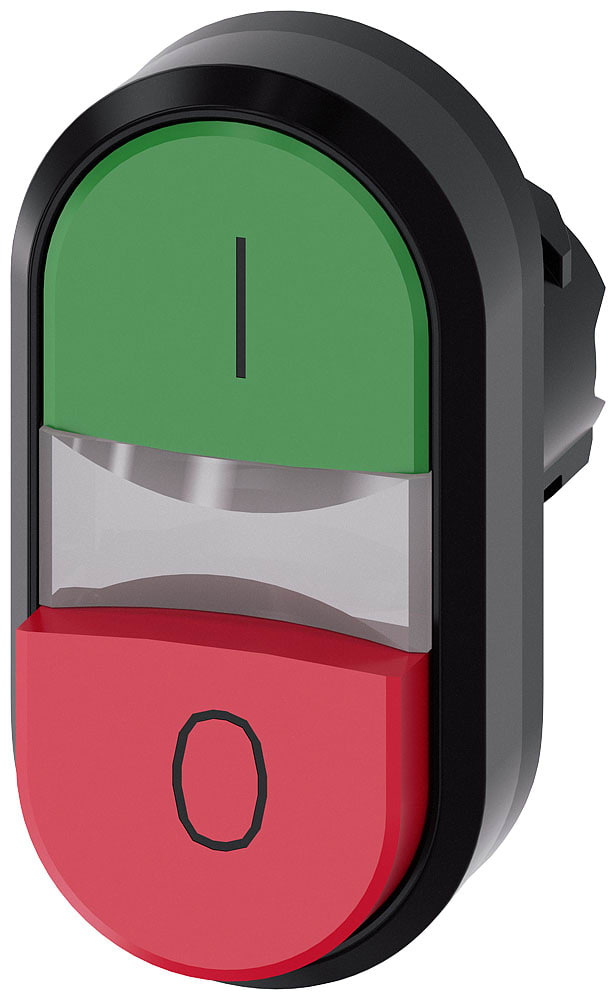 SIEMENS - SIE3SU10013BB420AK0 PULS.LUM.DOPPIO VERD-SPORG ROSS I-O