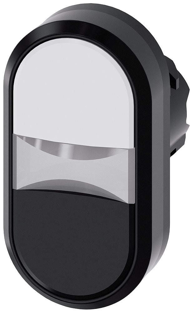 SIEMENS - SIE3SU10003AB610AA0 PULS. DOPPIO PIATTO BIANCO-NERO