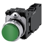 SIEMENS - SIE3SU11500BB401FA0 PULS.SPORG MOMENT.MET.VERDE 1NO+1NC VITE