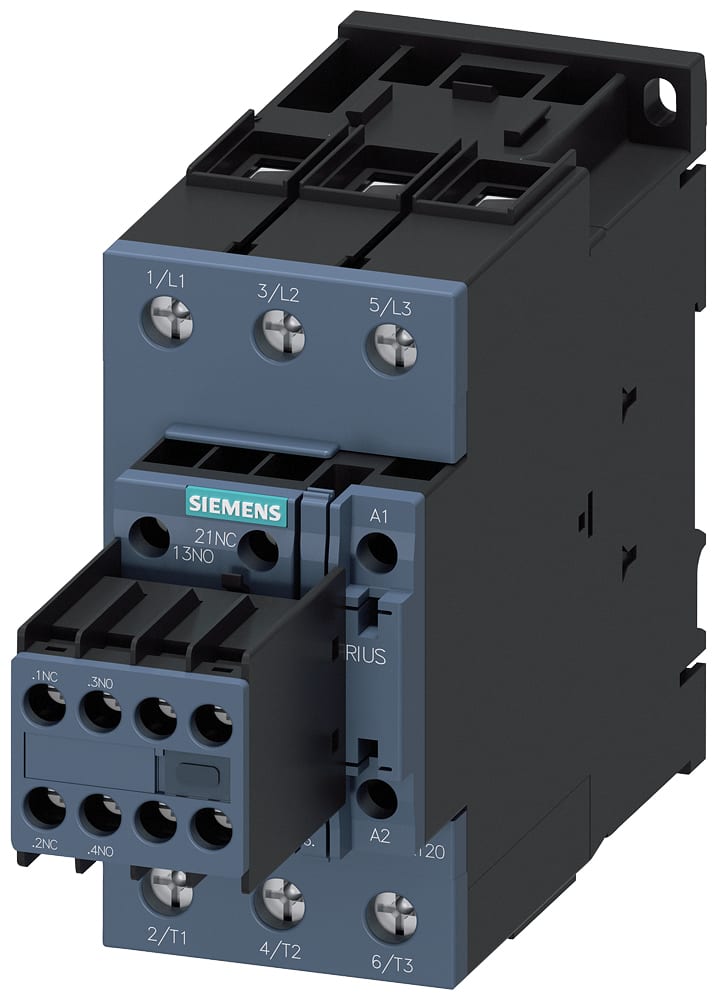 SIEMENS - SIE3RT20381KB44 CONTS2 37KW 2NO,2NC 24VDC , VARIS