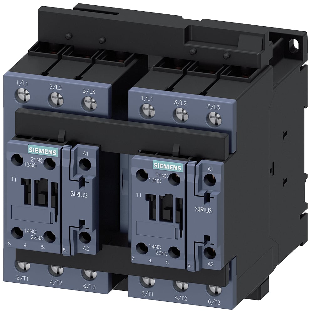SIEMENS - SIE3RA23378XB301NB3 Teleinvertitore completo AC-3, 30 kW/400 V, AC/DC 20 ... 33 V, 2NO integrati