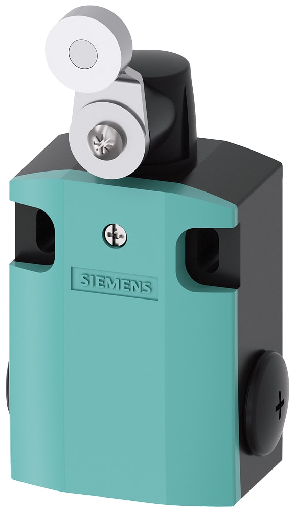 SIEMENS - SIE3SE51220LH02 Interruttore di posizione, custodia in metallo larghezza 56 mm, 1NO/2NC