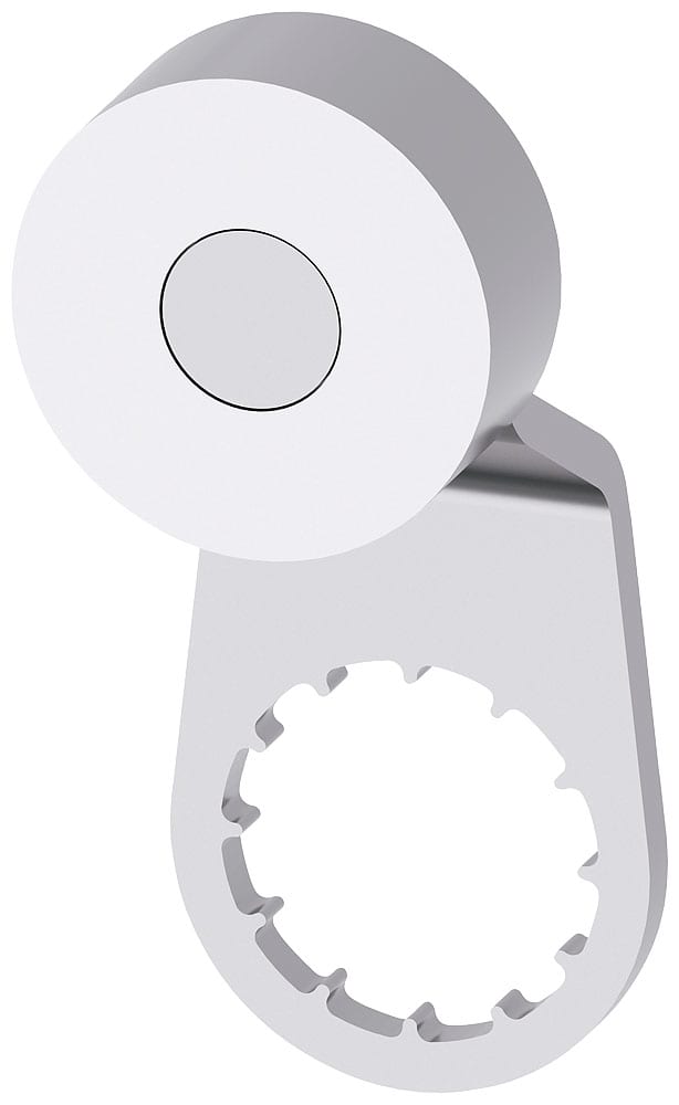 SIEMENS - SIE3SE50000AA12 Leva girevole per interruttori di posizione 3SE51, leva in acciaio inox, forma 27 mm, passo di 9 mm