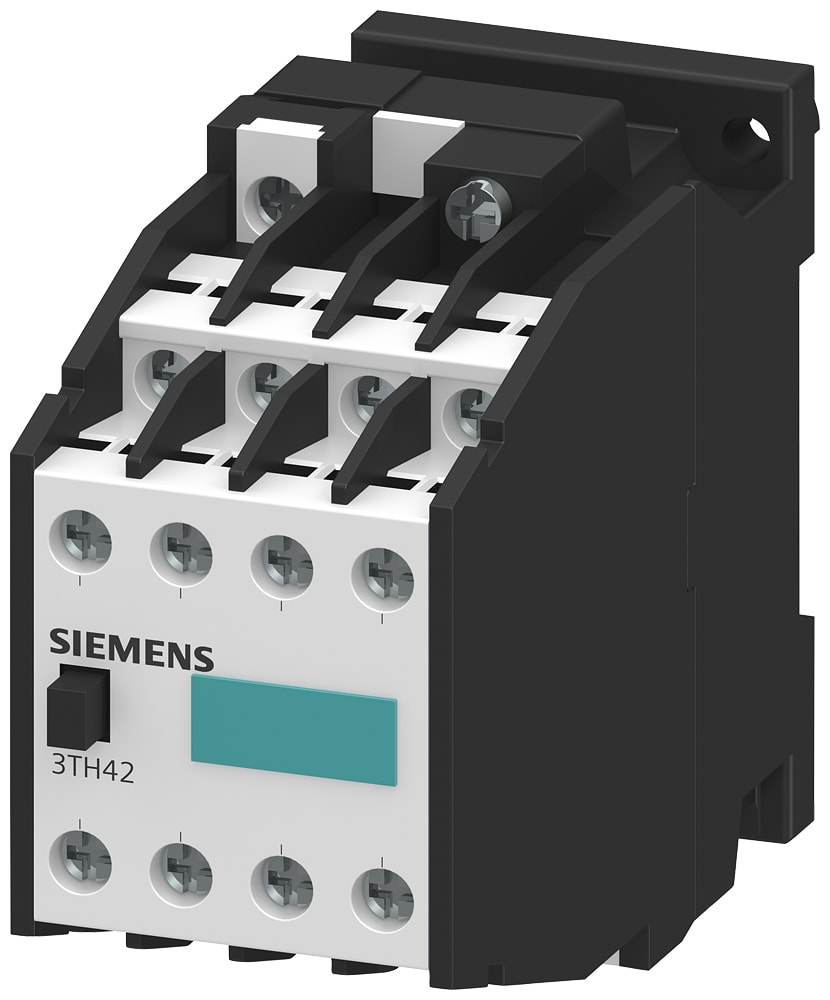 SIEMENS - SIE3TH42800AB0 Contattore ausiliario 80E, 8NO, comando in AC, AC 24 V AC 29 V