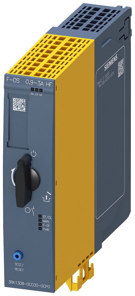 SIEMENS - SIE3RK13080CC000CP0 Avviatore diretto fail-safe, protezione elettronica da sovraccarico fino a 1,1 kW/400 V, 0,9 ... 3 A
