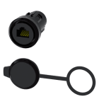 SIEMENS - SIE3SU19000GB100AA0 Interfaccia RJ45, 22 mm, in plastica, colore nero