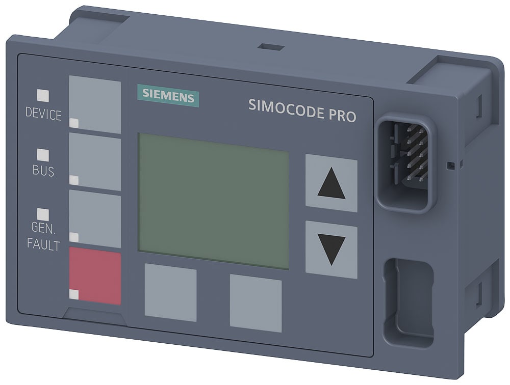 SIEMENS - SIE3UF72101AA010 PANNELLO OPERATORE LCD COLOR TITANO PER