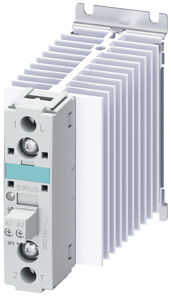 SIEMENS - SIE3RF23301AA44 Contattore statico 3RF2, monofase AC-51 30 A 48 ... 460 V/DC 4 ... 30 V