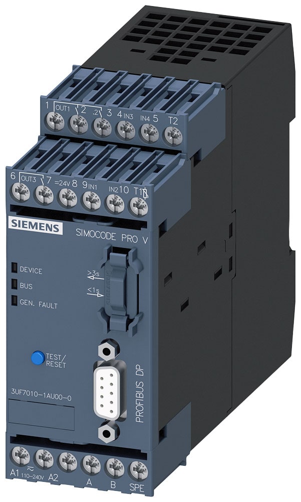 SIEMENS - SIE3UF70101AU000 UNITA BASE SIMOCODE PRO V 110-220 VAC