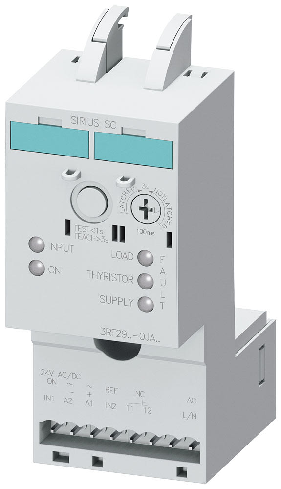 SIEMENS - SIE3RF29160JA13 Modulo di controllo riscaldamento, campo di corrente 16 A 110 ... 230 V/AC/DC 24 V