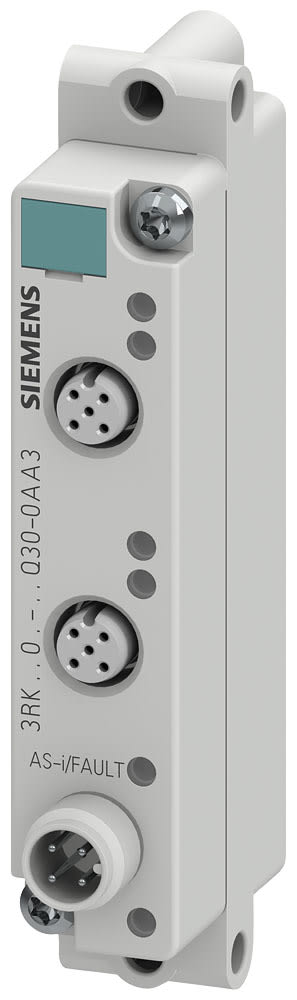 SIEMENS - SIE3RK12050BQ300AA3 Modulo compatto ASIsafe K20F, IP67, digitale, 2F-DI, 2 x ingressi sicuri Cat. 1/2