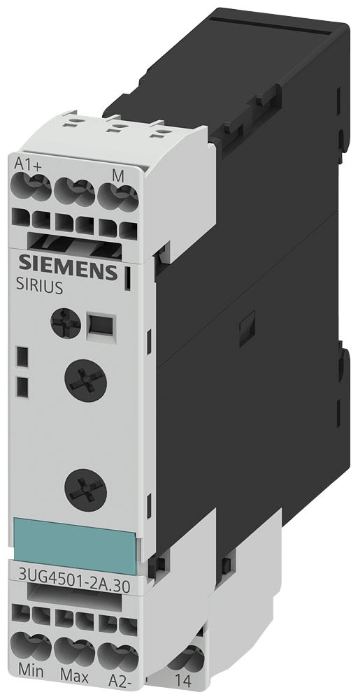 SIEMENS - SIE3UG45012AW30 Relè di controllo analogico, controllo di resistenza da 2 a 200 kOhm
