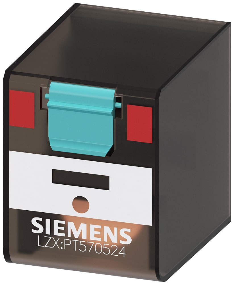 SIEMENS - SIELZX:PT570524 PLUG-IN RELAY, 4 CO CONTACTS,