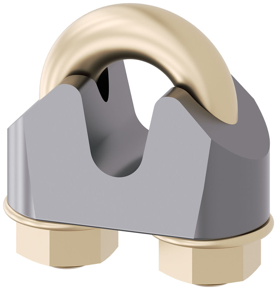 SIEMENS - SIE3SE79421AA Morsetto per fune, 4 mm, confezione come set (4 pezzi)