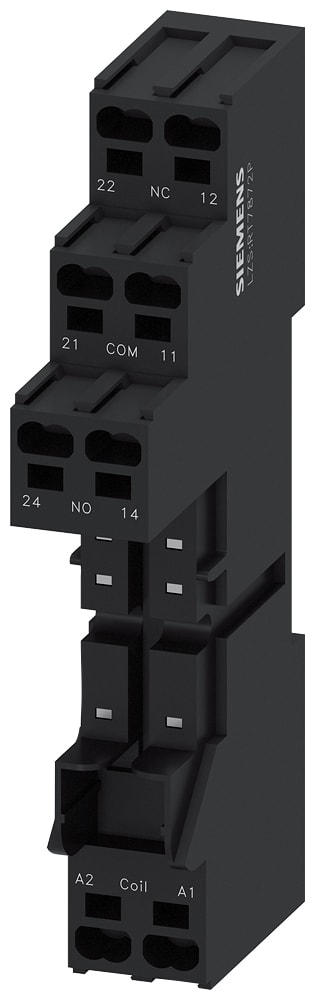 SIEMENS - SIELZS:RT7872P Zoccolo da innesto per fissaggio, separazione sicura, morsetti ad innesto (push-in)