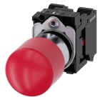 SIEMENS - SIE3SU11501GB203PW0 EMERG. STOP MUSHROOM PUSHB., 30MM, RED