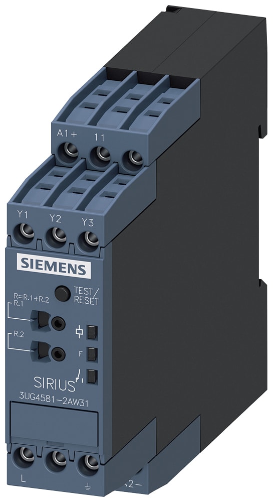 SIEMENS - SIE3UG45812AW31 INSULATION MONITOR 250V AC / 1-100KOHM