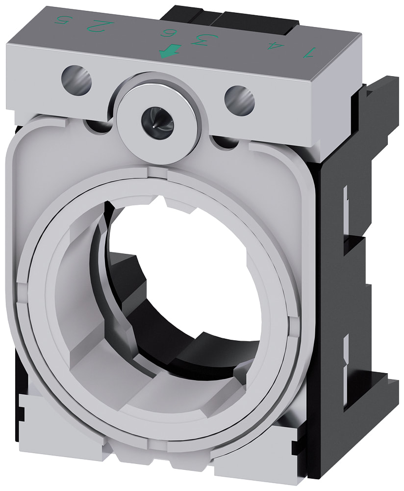 SIEMENS - SIE3SU15100AA100AA0 Supporto per 3 moduli, in metallo