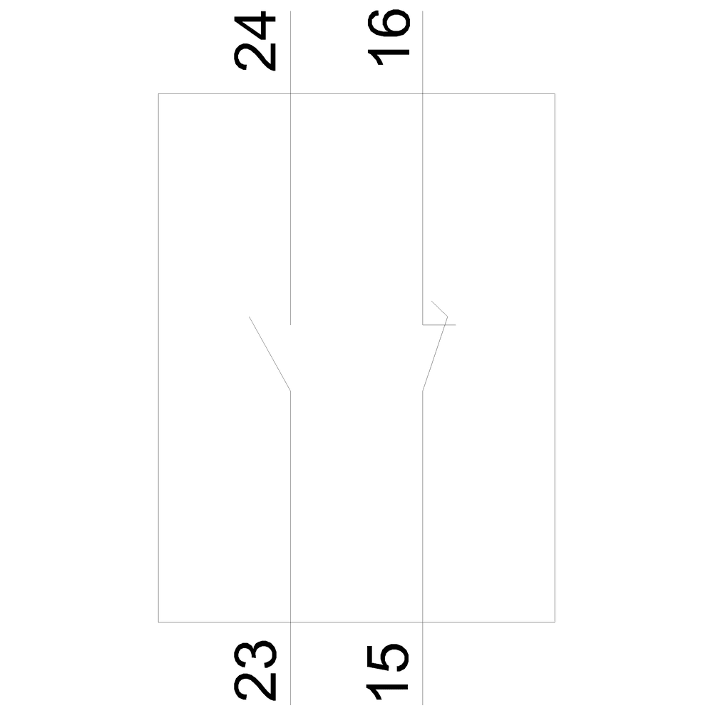 SIEMENS - SIE3SE39827J BLOCC. CONTATTI 2L,2R X 3SE29
