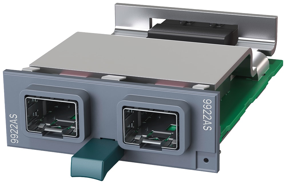 SIEMENS - SIE6GK59922AS008FA0 Media-Module MM992-2SFP, 2 x 100/1000 Mbit/s, per transceiver ad innesto SFP, CC
