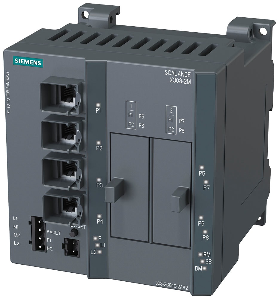 SIEMENS - SIE6GK53082GG102AA2 SIMATIC NET SCALANCE X308-2M