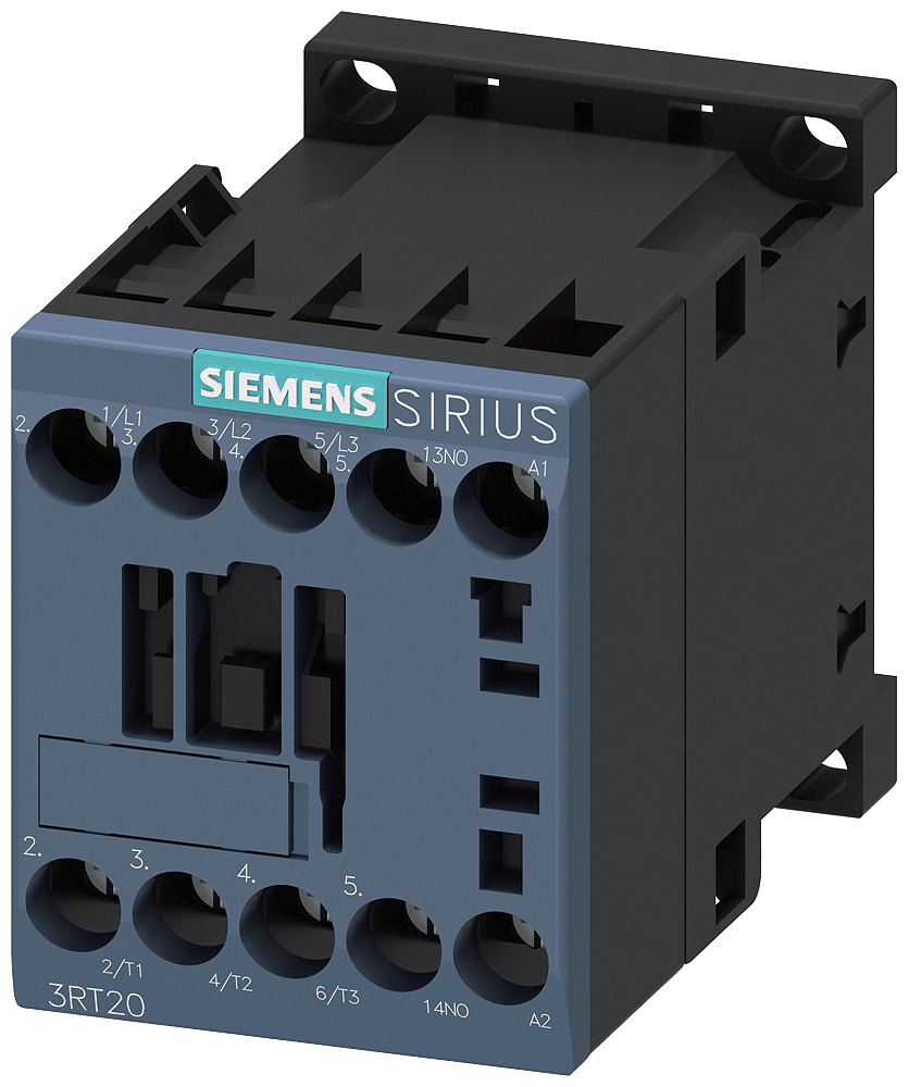 SIEMENS - SIE3RT20181AM210UA0 CONTACTOR, 5HP 460/575V,1NO,208V,50/60HZ