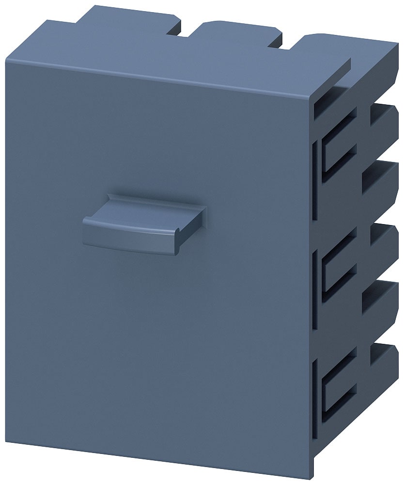 SIEMENS - SIE3RV29175E Connettore di ampliamento largo per il collegamento di sbarre collettrici trifase 3RV2917