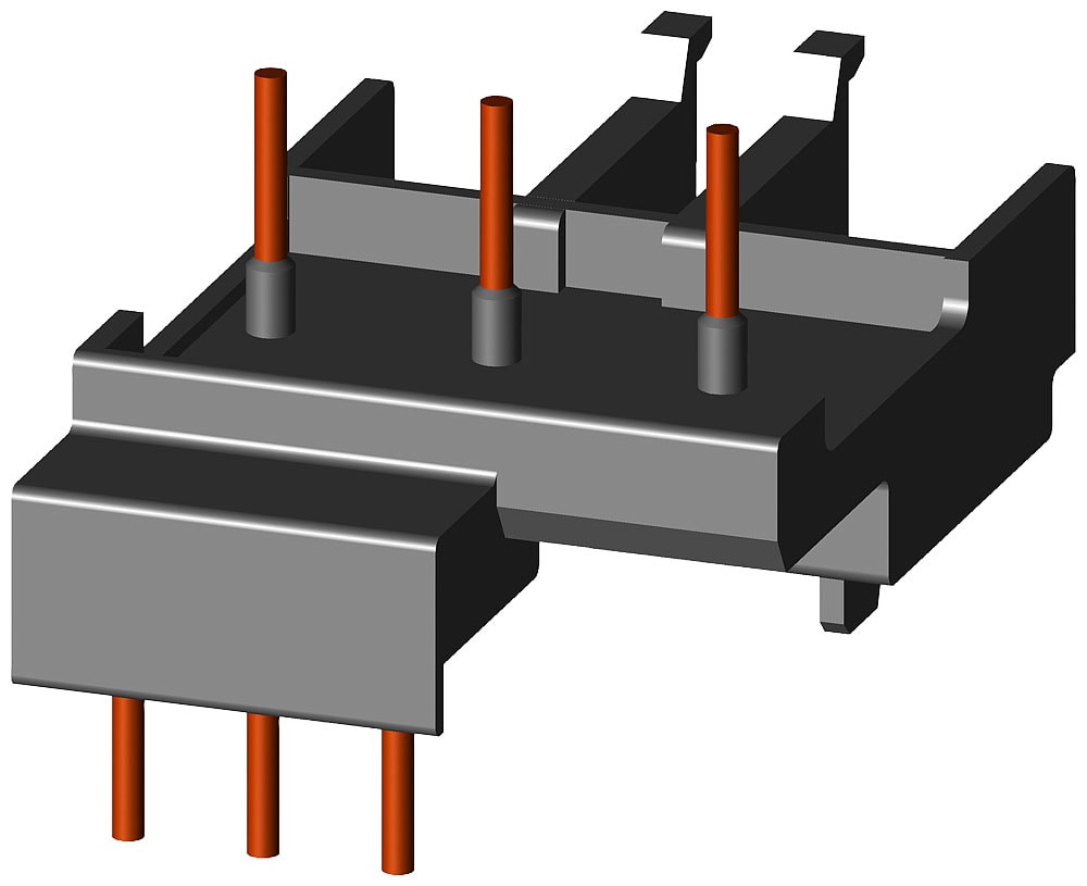 SIEMENS - SIE3RA19211D Modulo di collegamento, elettrico e meccanico per 3RV1.2 und 3RT101, comando in AC/DC