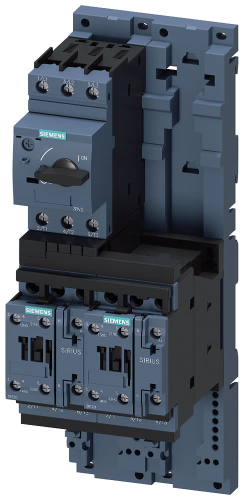 SIEMENS - SIE3RA22201FB240AP0 Partenza, avviatore invertitore, S0, 3,5 ... 5 A, AC 230 V/50 Hz, 150 kA