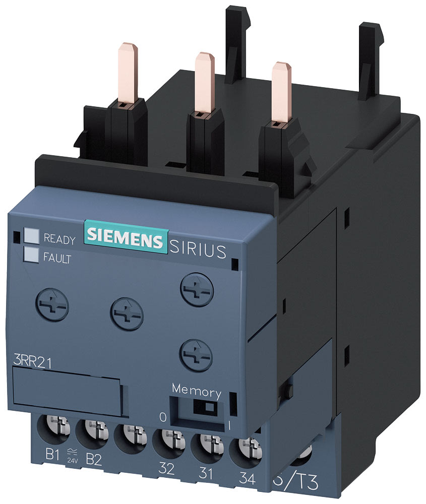 SIEMENS - SIE3RR21421AW30 Relè di controllo montabile su contattore 3RT2, gr. costr. S00 basic, 4 ... 40 A
