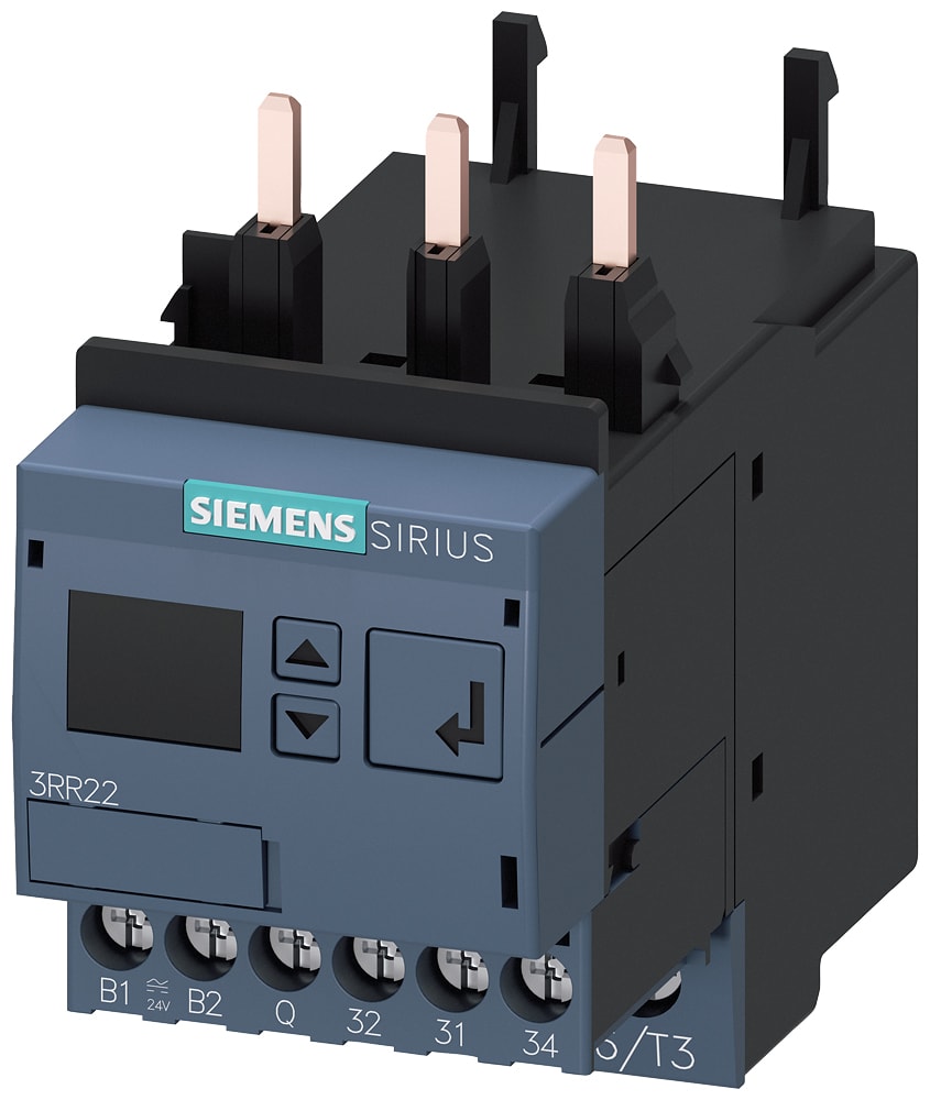 SIEMENS - SIE3RR22421FW30 Relè di controllo montabile su contattore 3RT2, gr. costr. S00 standard, 4 ... 40 A