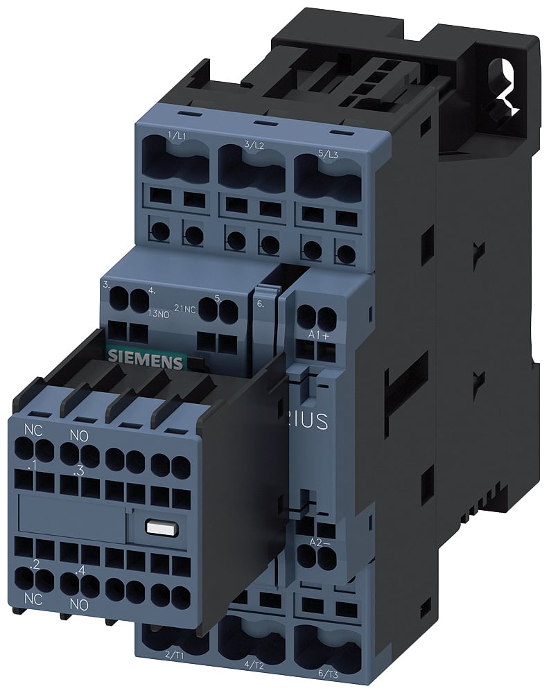 SIEMENS - SIE3RT20242BB44 CONT5.5KW,2L,2R,DC 24V,S0 ML