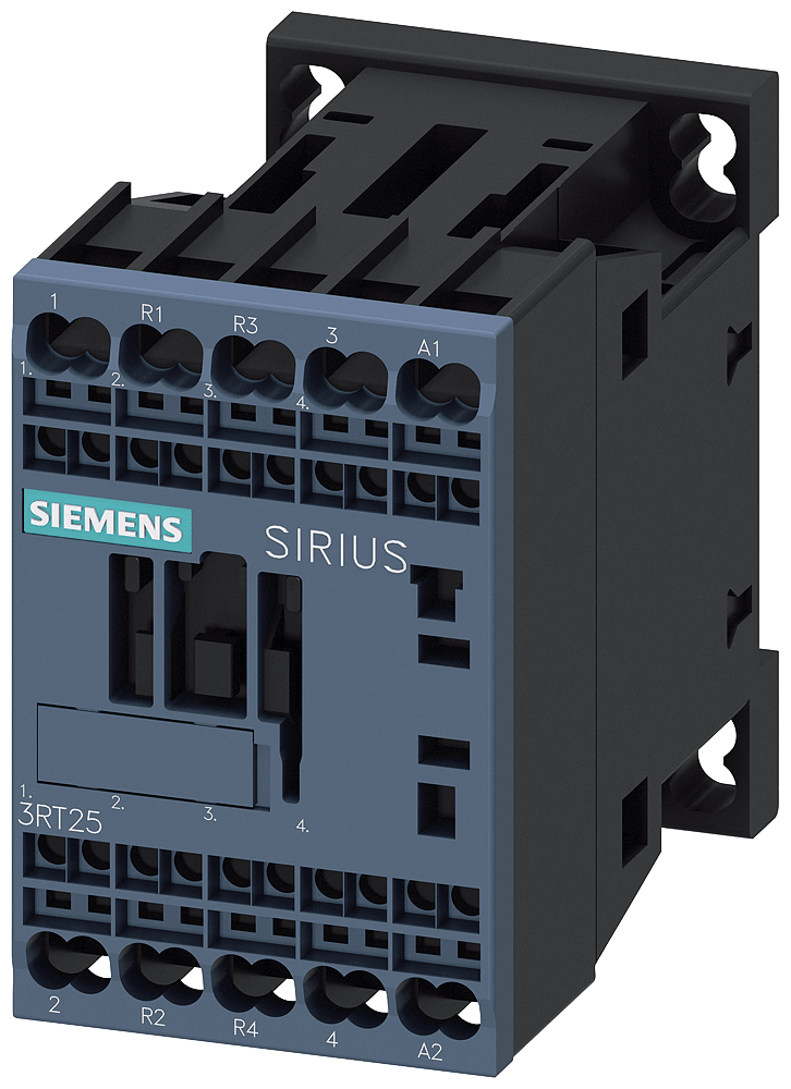 SIEMENS - SIE3RT25162AP00 Contattore 2NO+2NC, AC-3, 4 kW AC 230 V 50 Hz, a 4 poli, 2NO+2NC