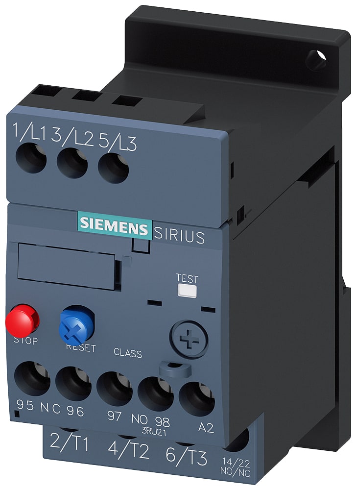 SIEMENS - SIE3RU21161CB1 Relè di sovraccarico 1,8 ... 2,5 A per protezione motore, S00, Class 10