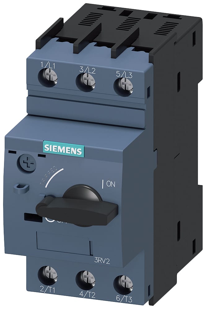 SIEMENS - SIE3RV20110CA10 Interruttore automatico, S00, protezione motore, Class 10, sganciatore A 0,18 ... 0,25 A, sganciatore N 3,3 A