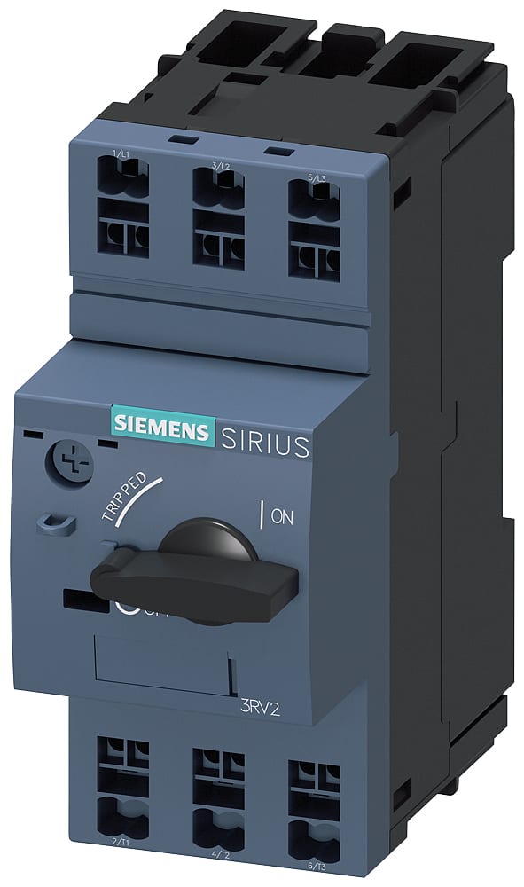 SIEMENS - SIE3RV20110JA20 Interruttore automatico, S00, protezione motore, Class 10, sganciatore A 0,7 ... 1 A, sganciatore N 13 A