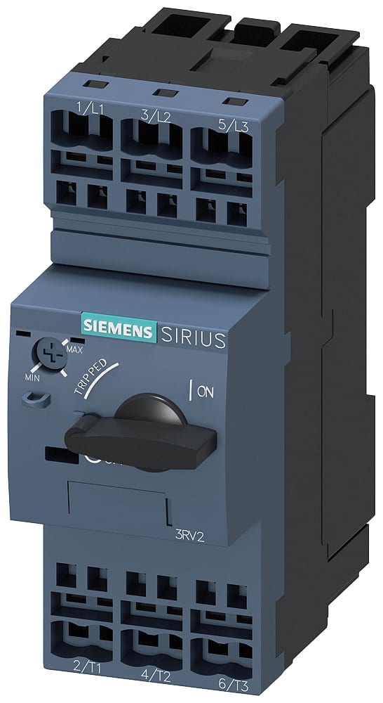 SIEMENS - SIE3RV20214EA20 Interruttore automatico, S0, protezione motore, Class 10, sganciatore A 27 ... 32 A, sganciatore N 400 A