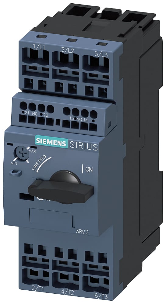 SIEMENS - SIE3RV20214EA25 Interruttore automatico, S0, protezione motore, Class 10, sganciatore A 27 ... 32 A, sganciatore N 400 A