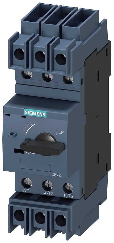 SIEMENS - SIE3RV27111CD10 Interruttore automatico, S00, protezione impianto, UL 489, CSA C22.2 No.5-02