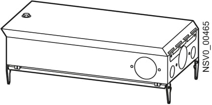 SIEMENS - SIEBVP:262497 BD2-AK03X/F2258-3 Cassetta di derivazione 100 A / 1 x a 3 poli