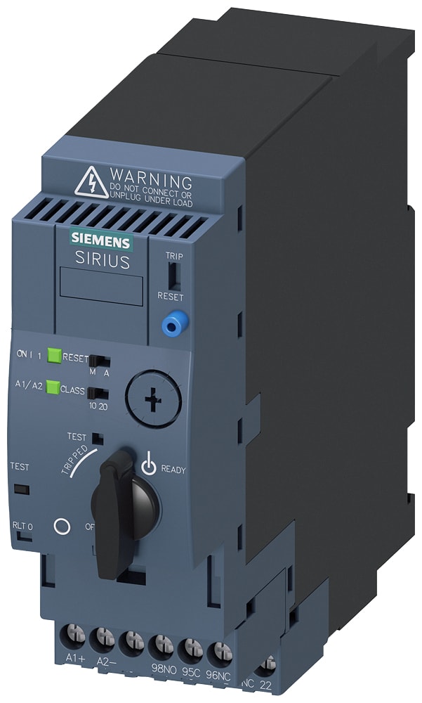 SIEMENS - SIE3RA61201EB33 SIRIUS Partenza compatta avviatore diretto 400 V, AC/DC 24 V, 50 ... 60 Hz, 8 ... 32 A