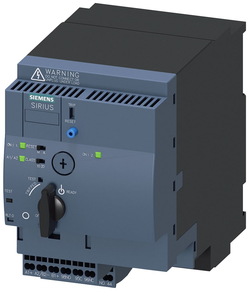 SIEMENS - SIE3RA62502DB33 SIRIUS Partenza compatta avviatore reversibile 690 V, AC/DC 24 V, 50 ... 60 Hz, 3 ... 12 A