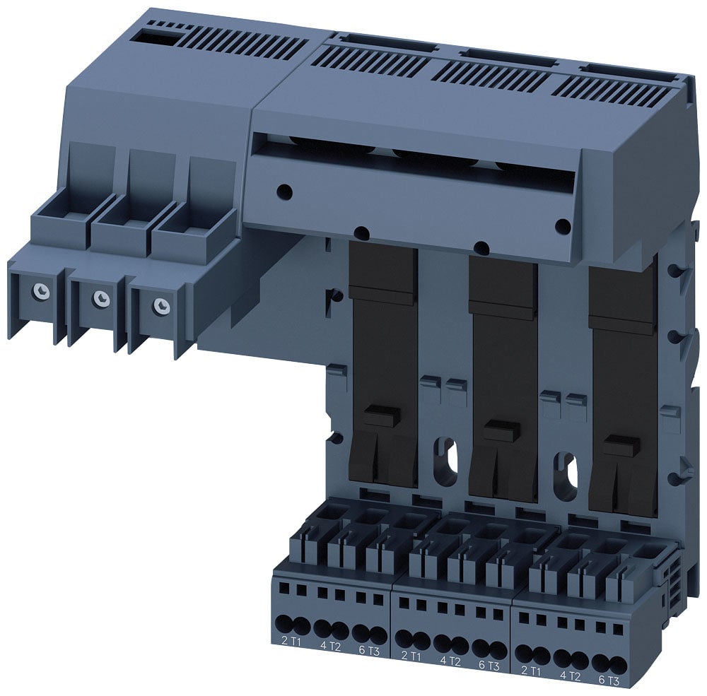 SIEMENS - SIE3RA68138AC MORSETTO 3P MOLLA CON 3 POSTI UTENZE