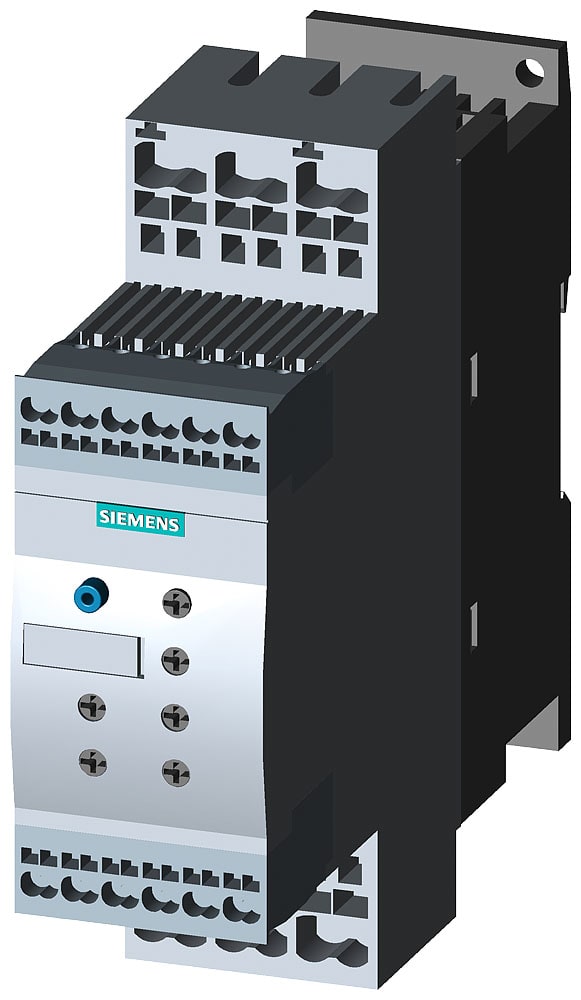 SIEMENS - SIE3RW40282TB04 Softstarter S0, 38 A, 18,5 kW/400 V, 40 gradi, AC 200 ... 480 V, AC/DC 24 V