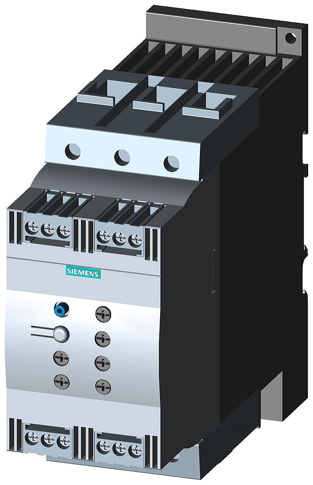 SIEMENS - SIE3RW40471TB05 Softstarter S3, 106 A, 75 kW/500 V, 40 gradi, AC 400 ... 600 V, AC/DC 24 V